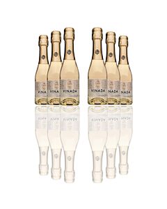 Vinada - Sparkling Gold Mini - Zero Alcohol - 200 mL (6 Glass Bottles)