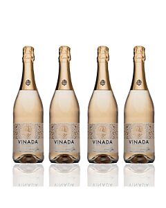 Vinada - Sparkling Gold - Zero Alcohol Wine - 750 mL (4 Glass Bottles)