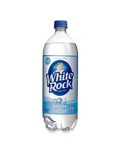 White Rock - Sparkling Water - 1 L (12 Plastic Bottles)