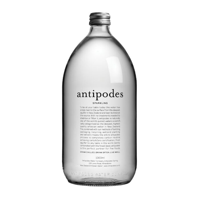 Antipodes - Sparkling Water - 1 L (1 Glass Bottle)|Beverage Universe
