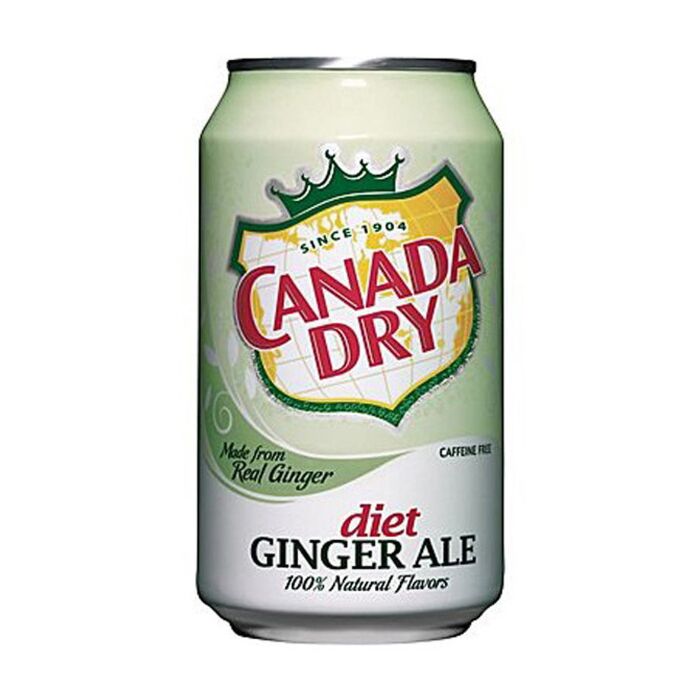 Canada Dry - Diet Ginger Ale - 12 oz (24 Cans)