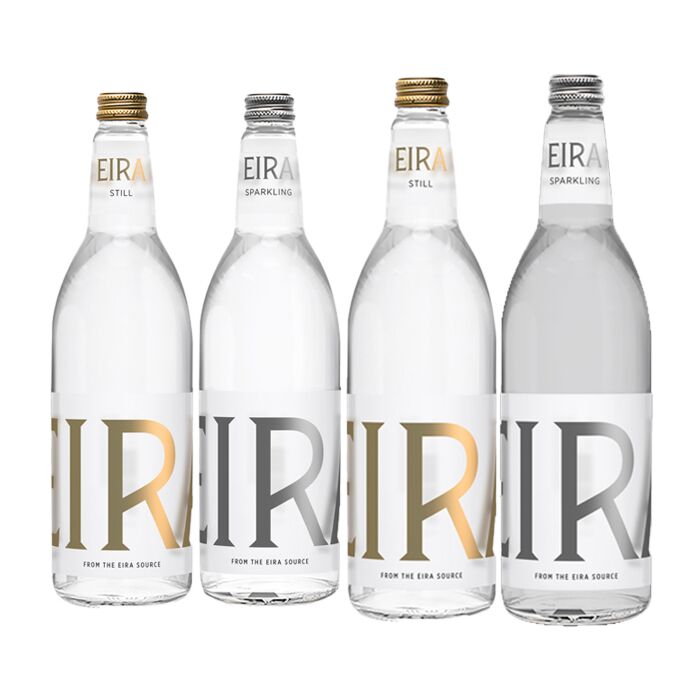 Eira - Variety Pack - 400 ml and 700 ml (4 Glass Bottles)