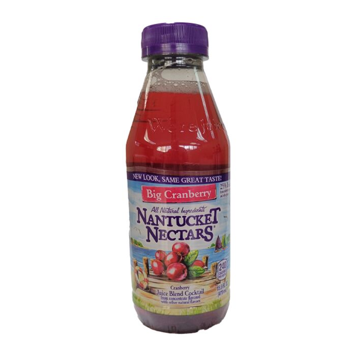 Nantucket Nectars - Big Cranberry - 16 oz (12 Glass Bottles)