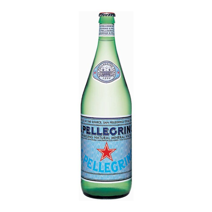 San Pellegrino - Sparkling Water - 1 L (1 Glass Bottle)