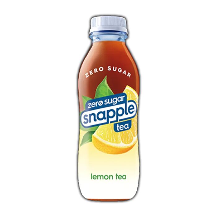 Snapple Zero Sugar Lemon Tea with Nutrition Facts