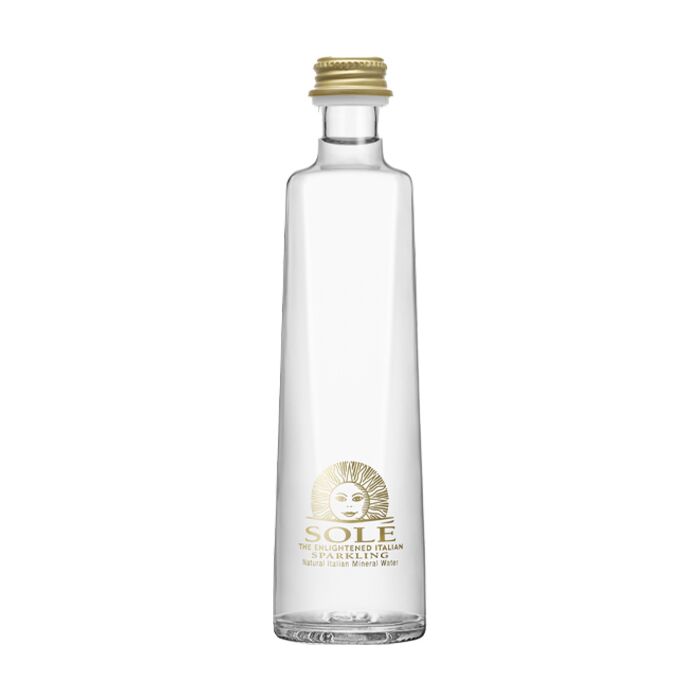 Sole - Arte - Sparkling Water - 330 ml (24 Glass Bottles)