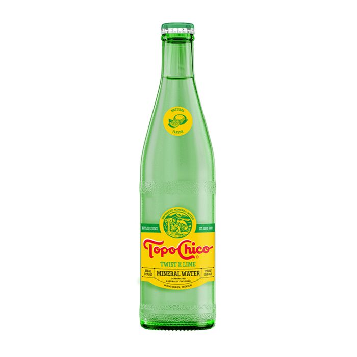 Topo Chico - Twist of Lime - 355 ml (6 Glass Bottles)