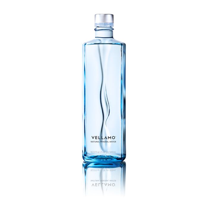 Vellamo - Still - Natural Mineral Water - 500 ml (16 Glass Bottles)