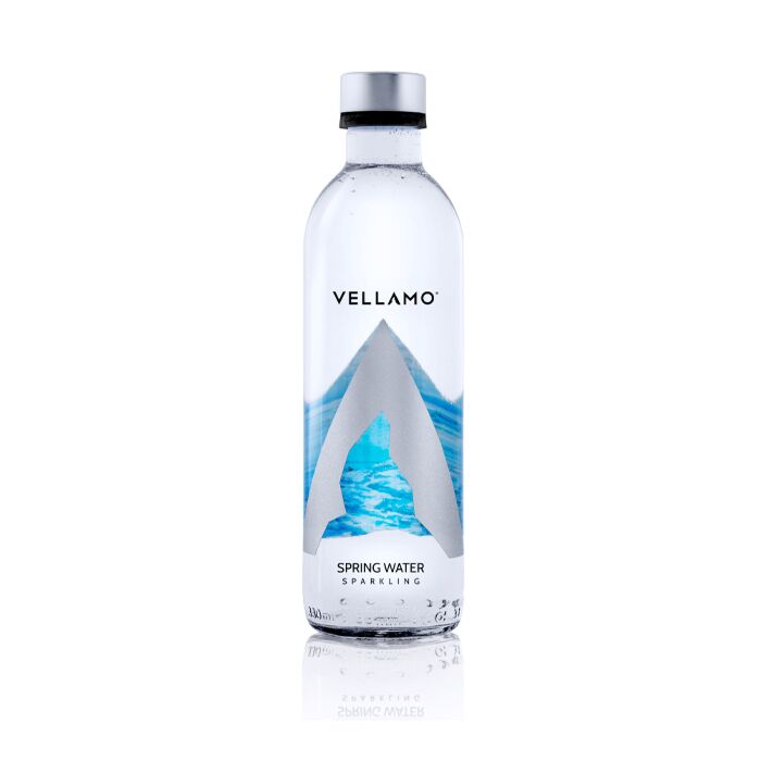 Vellamo - Spring Water - Sparkling - 330 ml (10 Glass Bottles)