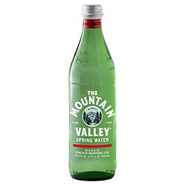 Mountain Valley - Spring Water - 16.9 oz (12 Glass Bottles)