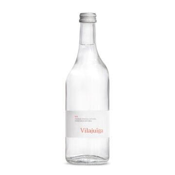 Vilajuiga - Naturally Carbonated Mineral Water (Without Added Carbon Dioxide) - 0.5 L (6 Glass Bottles)