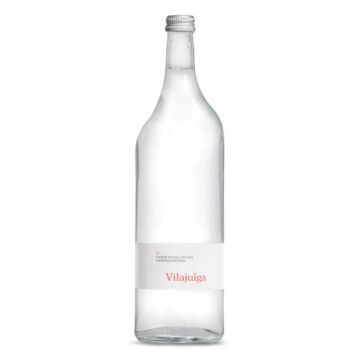 Vilajuiga - Naturally Carbonated Mineral Water (Without Added Carbon Dioxide) - 1 L (6 Glass Bottles)