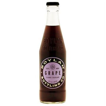 Boylan - Grape Soda - 12 oz (24 Glass Bottles)