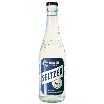 Boylan - Seltzer Classic - 12 oz (24 Glass Bottles)