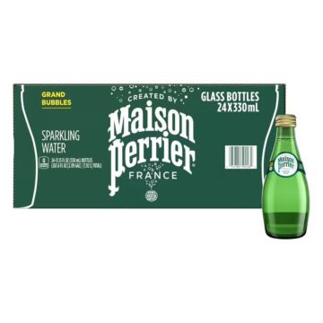 Maison Perrier - Sparkling Water - 11.15 oz (24 Glass Bottles)