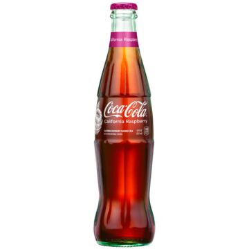 Coke - California Raspberry Soda - 12 oz (24 Glass Bottles)