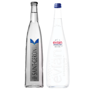 French Sparkling Water - Sample Case - 25.4 oz (6 Glass Bottles)