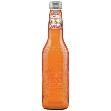 Galvanina - Organic Italian Soda Camu Camu - 12 oz (12 Glass Bottles)