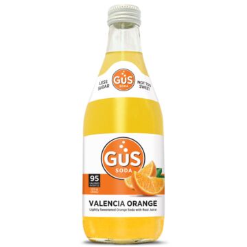 GUS Soda - Dry Valencia Orange - 12 oz (12 Glass Bottles)