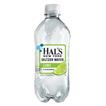 Hal's NY - Lime - 20 oz (24 Plastic Bottles)