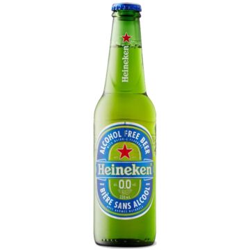 Heineken - Zero - Non Alcoholic Beer - 11.2 oz (12 Glass Bottles)