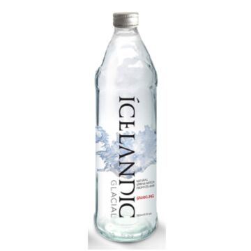 Icelandic Glacial - Sparkling Water - 330 ml (12 Glass Bottles)