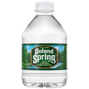 Poland Spring - Spring Water - 8 oz (48 Plastic Bottles)