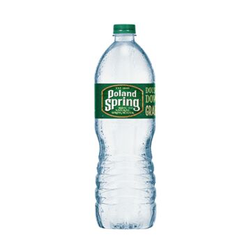 Poland Spring - Spring Water - 1 L (18 Plastic Bottles)