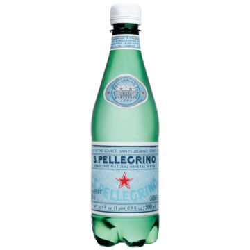San Pellegrino - Sparkling Water - 0.5 L (24 Plastic Bottles)