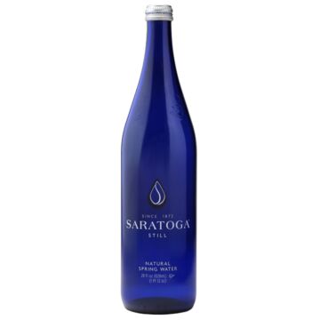 Saratoga - Spring Water - 28 oz (12 Glass Bottles)