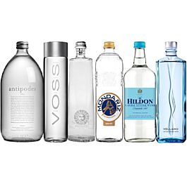 Amazing - Still Water Variety Pack - 750 ml to 1 Liter (6 Glass Bottles)