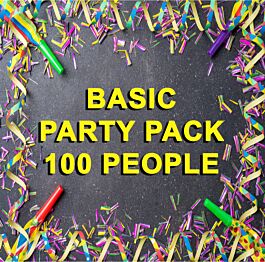 Basic Party Pack - 100 People (61 oz Per Person) - 8 oz - 12 oz (576 Units - 24 Cases)