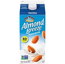 Blue Diamond Almond Breeze Vanilla (Half a Gallon)