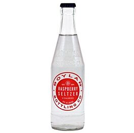 Boylan - Raspberry Seltzer - 12 oz (24 Glass Bottles)