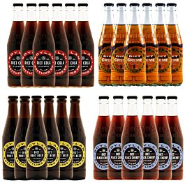 Boylan - Diet Soda Variety Pack - 12 oz (24 Glass Bottles)