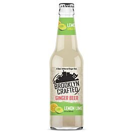 Brooklyn Crafted - Lemon Lime Ginger Beer - 12 oz (24 Glass Bottles)