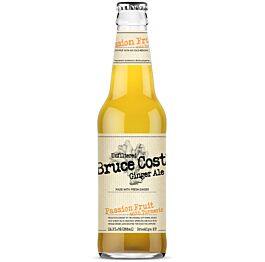 Bruce Cost Ginger Ale - Passion Fruit with Turmeric - 12 oz
