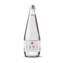 Cana Royal Water - Gently Sparkling - Carbonated Mineral Water (Low Bubbles) - 330 ml (24 Glass Bottles)