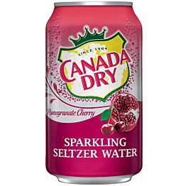 Canada Dry - Sparkling Pomegranate Cherry - 12 oz (24 Cans)