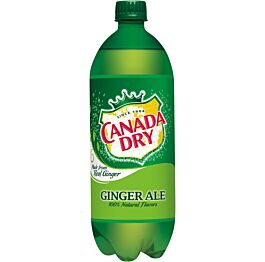Canada Dry - Ginger Ale - 1 L (12 Plastic Bottles)