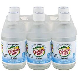 Canada Dry - Sparkling Original - 10 oz (24 Glass Bottles)