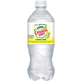Canada Dry - Sparkling Lemon Lime - 20 oz (24 Plastic Bottles)