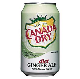 Canada Dry - Diet Ginger Ale - 12 oz (24 Cans)