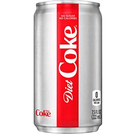 Coke - Diet - 7.5 oz (24 Cans)