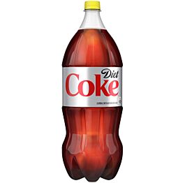 Coca Cola - Diet - 2 L (8 Plastic Bottles)