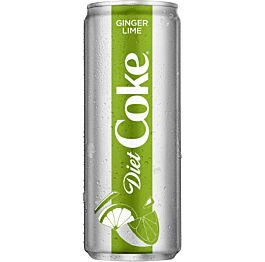 Diet Coke Slim Can Ginger Lime 12 oz