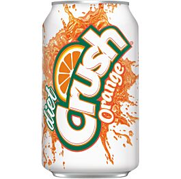 Crush soda Diet Orange 12 oz 12 cans