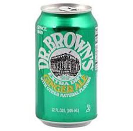 Dr. Browns - Extra Dry Ginger Ale - 12 oz (9 Cans)