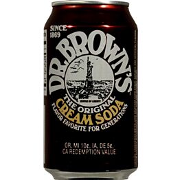 Dr. Browns - Cream Soda - 12 oz (24 Cans)