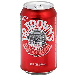 Dr. Browns - Black Cherry - 12 oz (9 Cans)